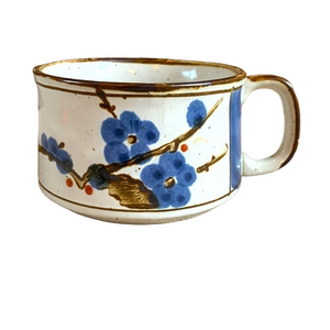 Vintage stoneware soup bowl